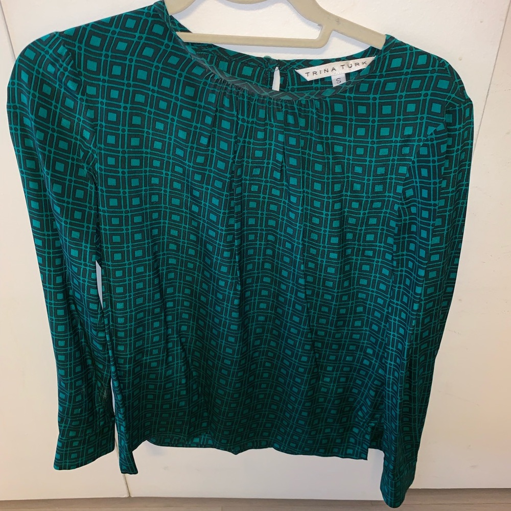 Trina Turk silk blouse